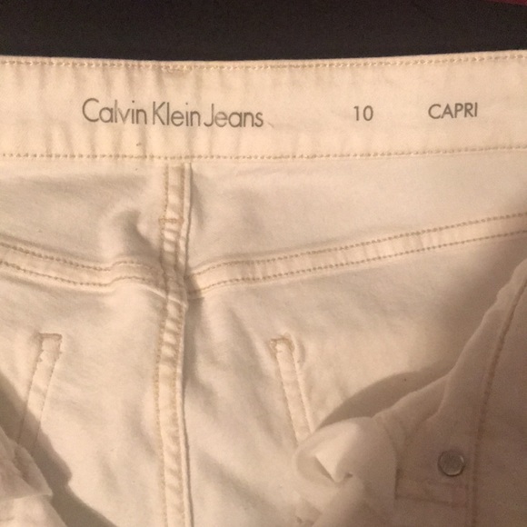 Calvin Klein Skinny Women’s white Ankle Jeans - Picture 7 of 10